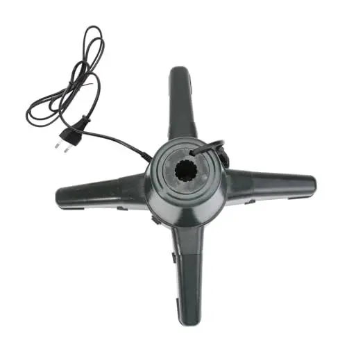 Produktbild: MAGICLULU Weihnachtsbaumständer Weihnachtsbaumhalter Weihnachtsbaumsockel Elektrischer Baumständer Rotierender Baumständer Weihnachtsbaumhalterung Abs