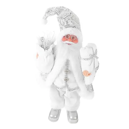 Produktbild: MAGICLULU Weihnachten Santa Claus Figurine Weihnachten Statue Tabletop Ornament Santa Claus Puppe Weihnachten Dekorationen