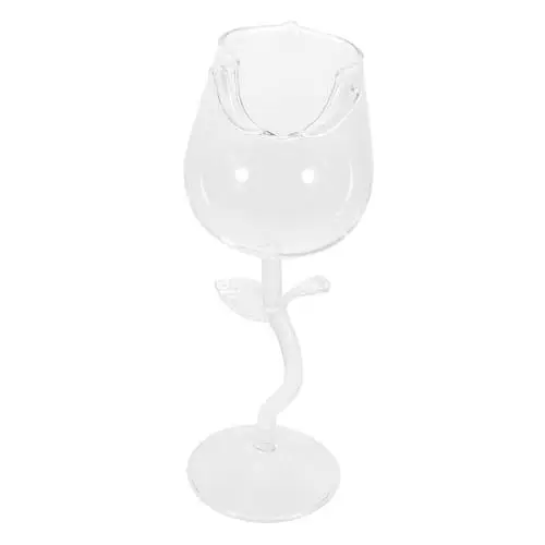Produktbild: MAGICLULU Vielseitige Eleganz Roséweinglas Kelch Hoher Stiel Rotweingläser Für Party