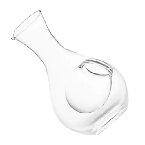 Produktbild: MAGICLULU Klare Whisky Dekanterflasche Schnapsflasche Für Alkohol Transparente Karaffe Zum Servieren Von Wein Und Spirituosen