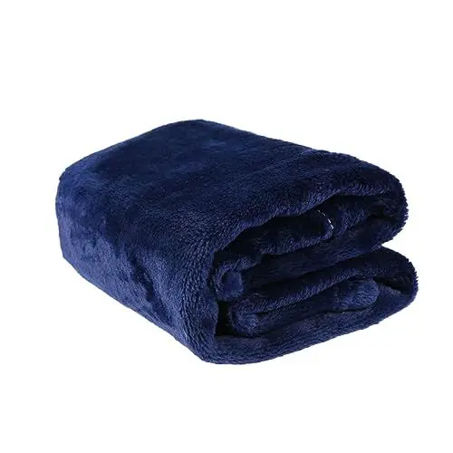 Produktbild: MAGICLULU W?rmedecke Weiße Flauschige Decke Weiche Decke Fleece- Haustierdecke Welpendecken Für Kleine Hunde Junge Rosa Karierte Decke Hundedecke Für Couch Böhmen Fußbodenteppich Baby