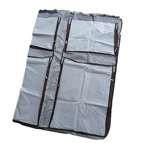 Produktbild: MAGICLULU Oxford Staubschutz Für Kleiderständer Wasserdichte Und Transparente Abdeckung Für Hängende Kleidung Zum Schutz Ihrer Saisonalen Garderobe Mittel