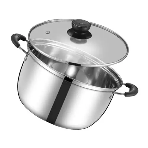 Produktbild: MAGICLULU -suppentopf Mit Deckel Kochtopf Für Täglichen Gebrauch Antihaftbeschichteter Milchtopf Mit Ausgießer Haushaltstopf Für Küche Robust Und Langlebig