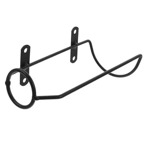 Produktbild: MAGICLULU Wandmontiertes Weinregal Im Amerikanischen Design Weinflaschenhalter Aus Metall Einfach Zu Installierendes Weinglasregal
