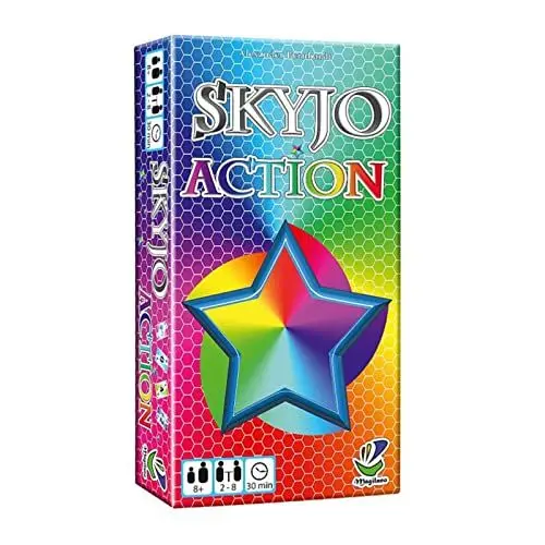 Produktbild: Magilano - SKYJO Action - Das aufregende Kartenspiel für spaßige und amüsante Spieleabende im Freundes- und Familienkreis.