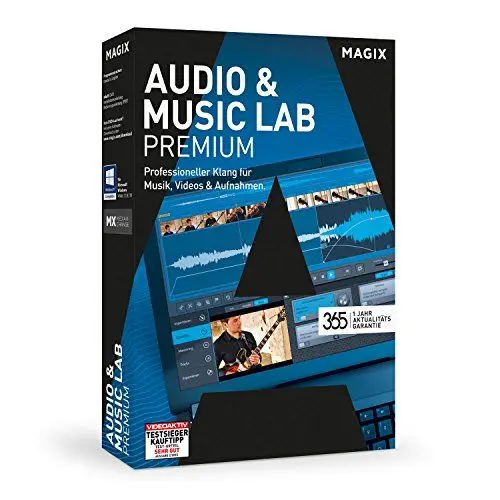 Produktbild: Magix Audio & Music Lab 791108 Box