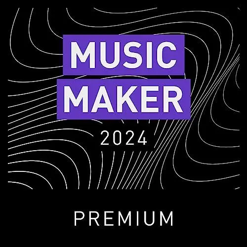 Produktbild: MAGIX Music Maker 2024 Premium- Music Made Easy I Audio Software I Musikprogramm I Audio Produktion | Musik Software für PC | Windows 10 / 11 I 1 PC Lizenz