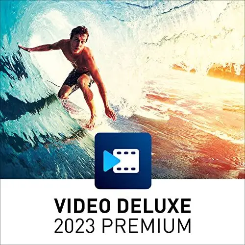 Produktbild: MAGIX Video deluxe 2023 Premium - Videos, die in Erinnerung bleiben | Videobearbeitungsprogramm | Videoschnittprogramm | Video Bearbeitung Software für Windows10/11 PC | 1 PC Lizenz