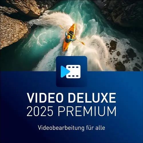 Produktbild: MAGIX Video deluxe 2025 Premium - Videobearbeitung für alle | Videobearbeitungsprogramm | Videoschnittprogramm | für Windows 10/11 PC | 1 PC-Volllizenz für 2 Geräte