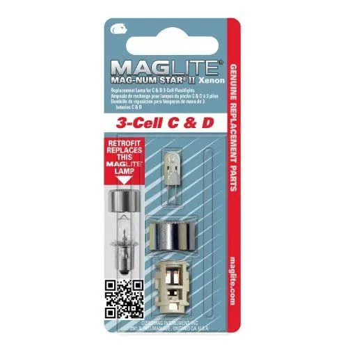Produktbild: MagLite Ersatzbirne LMXA301 Mag-Num Star Xenon (3 C & D Batterien)