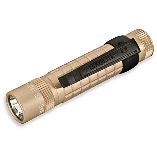Produktbild: Mag-Lite Mag-Tac LED-Taschenlampe im Tactical-Design, Plain Bezel, 310 Lumen, 13.2 cm mit 3 Modi, sand SG2LRH6