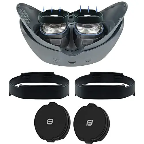 Produktbild: Magnetische Brille Abstandshalter Schutz für PSVR 2 Objektiveinsatz Anti-Kratz-Ring Brille Stoßstange mit Objektivschutzabdeckung passend für PS VR2