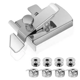 Produktbild: Magnetische Nahtführung, Nähmaschinen Zubehör Nähzubehör Nähmaschine Zubehör mit Nähmaschinen Spulenkapsel Nähmaschinen Spulen zum Basteln, Nähen, kompatibel mit Frontlader