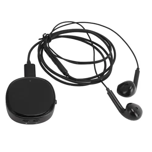 Produktbild: Magnetischer Sprachaktivierter Rekorder, Aufnahmegerät MP3-Player 70 Stunden Akkulaufzeit 400 MAh für Vorträge (128GB)