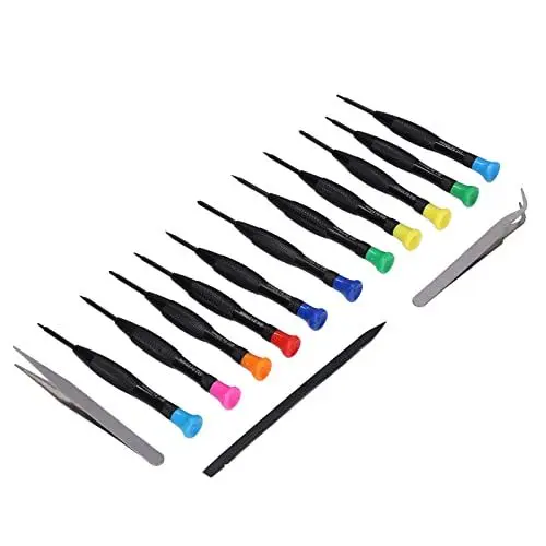 Produktbild: Magnetisches Mini-Handy-Schraubendreher-Set, Edelstahl-PVC-Reparaturwerkzeug-Set, Magnetisierer, Entmagnetisierer, für Elektronik, Computer, Uhren