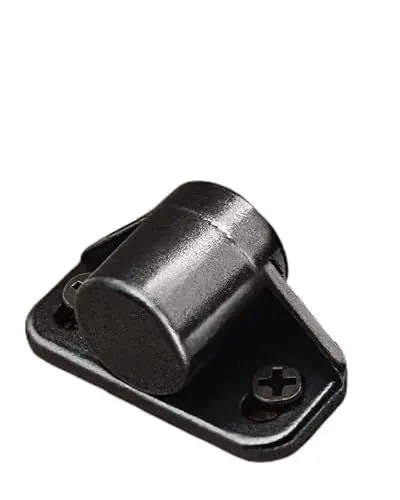 Produktbild: Magnetschnäpper, 4 Stück Tür Magnete für Schranktüren, Schwarz Starke Türmagnetverschlüsse, Magnetverschluss Schrank Magnete Türmagnete für Möbel Schubladen Magnet Türschließer Möbelmagnete Türmagnet