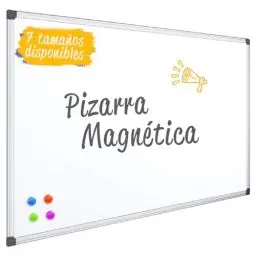 Produktbild: Magnettafel, Weißwandtafel für die Wand, Whiteboard mit Aluminiumrahmen, Magnetisch für Schule, Arbeit oder Privatgebrauch, Glatt und Glänzend, Familienplaner - Ofituria 150x100cm)
