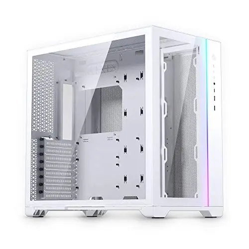 Produktbild: Magniumgear Neo Qube 2, Dual Chamber ATX Mid-Tower,Digital-RGB Lighting, Tempered Glass Panels, Weiß
