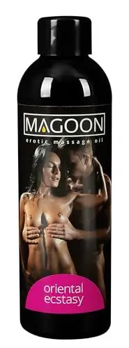 Produktbild: Magoon Oriental Ecstacy Öl - erregendes Qualitäts-Öl für Frauen und Männer, reibungsloses Sex-Vergnügen, stimulierender Duft, hautfreundlich, 200 ml