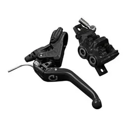 Produktbild: Magura Fahrradbremse MT5e Scheibenbremse HIGO VR/HR Ausführung Schalter: HIGO-Schliesser, schwarz, One Size, 2700984