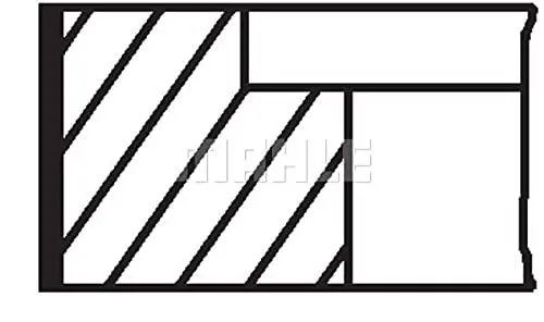 Produktbild: Mahle Original 029 90 N2 Kolbenringsatz