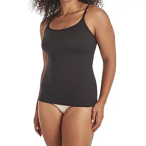 Produktbild: Maidenform Damen Fat Free Dressing Camisole Top, Schwarz, 36 (Herstellergröße: M)