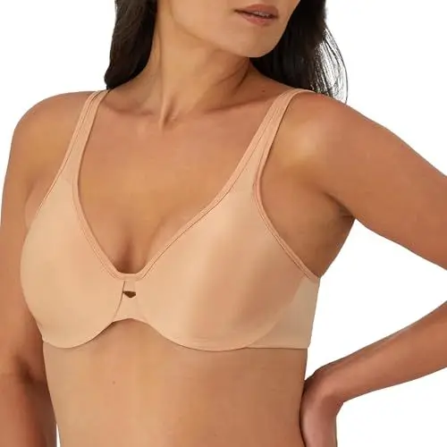 Produktbild: Maidenform, Damen Minimizer BH, Beige (Champagne Shimmer), Gr. 90F (Herstellergröße: 40DDD)