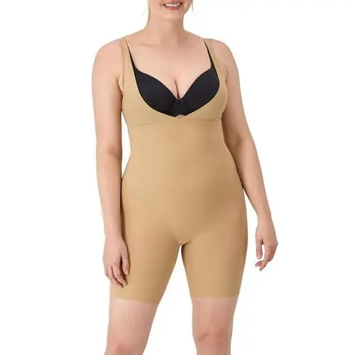 Produktbild: Maidenform Damen Take Inches Off - Unitard Miederkleid, Body Blush, S EU
