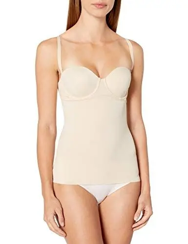 Produktbild: Maidenform Damen Unterhemd Endlessly Smooth - Foam Cup Cami, Beige (Latte Lift), Gr. 75D (Herstellergröße:34D)