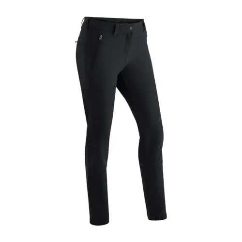 Produktbild: Maier Sports Helga Slim, Warme Damen Wanderhose, Wasserabweisende Outdoorhose für Trekking & Hiking, Enganliegender Schnitt, PFC-frei, mSTRETCH pro 2 & Dryprotec-Technologie