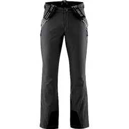 Produktbild: Maier Sports Copper Slim, Enganliegende Herren Skihose, Wasserdichte Schneehose, Stretchmaterial und verstellbarer Bund, PFC-frei, mTHERM Wattierung & mTEX Wetterschutz, Schwarz, Gr. 48 (W33/L32)