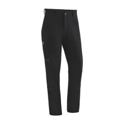 Produktbild: Maier Sports Herrmann, Herren Wanderhose, Wasserabweisende Outdoorhose für Trekking und Hiking, PFC-frei, mSTRETCH pro 2 & Dryprotec, Schwarz, 60 (W44/L33)