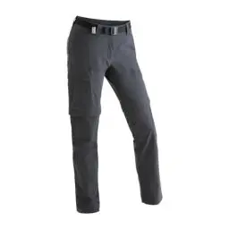 Produktbild: Maier Sports Inara Slim, Damen Wanderhose, Wasserabweisende Outdoorhose für Trekking und Hiking, Enganliegender Schnitt, PFC-frei, mSTRETCH pro 4 & Dryprotec, Schwarz, 42 (W33/L32)