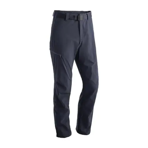 Produktbild: Maier Sports Nil, Herren Wanderhose, Wasserabweisende Outdoorhose für Trekking und Hiking, PFC-frei, mSTRETCH pro 4 & Dryprotec, Rollup-Funktion, Grau, 106 (W36/L35)