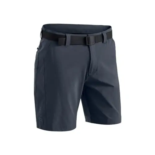 Produktbild: Maier Sports Nil Short M, Kurze Herren Wanderhose, Wasserabweisende Bermuda für Trekking und Hiking, PFC-frei, mSTRETCH pro 4 & Dryprotec, Grau, 52 (W36/L32)