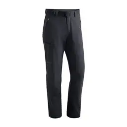 Produktbild: Maier Sports Oberjoch, Herren Wanderhose, Wasserabweisende Outdoorhose für Trekking und Hiking, PFC-frei, mSTRETCH Pro 4 & Dryprotec, Schwarz, 48 (W33/L32)