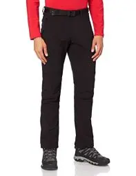 Produktbild: Maier Sports Oberjoch Therm, Warme Herren Wanderhose, Wasserabweisende Outdoorhose für Trekking und Hiking, PFC-frei, mTHERM light Wattierung, mSTRETCH Pro 4 & Dryprotec, Schwarz, 56 (W39/40/L32)