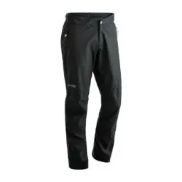 Produktbild: Maier Sports Raindrop M, Herren Wanderhose, Wasserabweisende Outdoorhose für Trekking und Hiking, PFC-frei, mTEX Wetterschutz und Silverplus Netzfutter, Schwarz, 52 (W36/L32)
