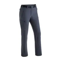 Produktbild: Maier Sports Rechberg, Damen Wanderhose, Wasserabweisende Outdoorhose für Trekking und Hiking, PFC-frei, mSTRETCH pro 4 & Dryprotec, Grau, 21 (W33/L30)