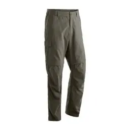Produktbild: Maier Sports Trave, Herren Wanderhose, Wasserabweisende Outdoorhose für Trekking und Hiking, Praktische Zipp-off-Funktion, Dryprotec Technologie, PFC-frei, Braun, 27 (W40/L31)