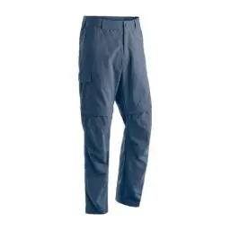 Produktbild: Maier Sports Trave, Herren Wanderhose, Wasserabweisende Outdoorhose für Trekking und Hiking, Praktische Zipp-off-Funktion, Dryprotec Technologie, PFC-frei, Blau, 26 (W39/L31)