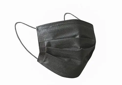 Produktbild: MAIMED FM-Comfort Gesichtsmaske Gummib.3lag.schw.