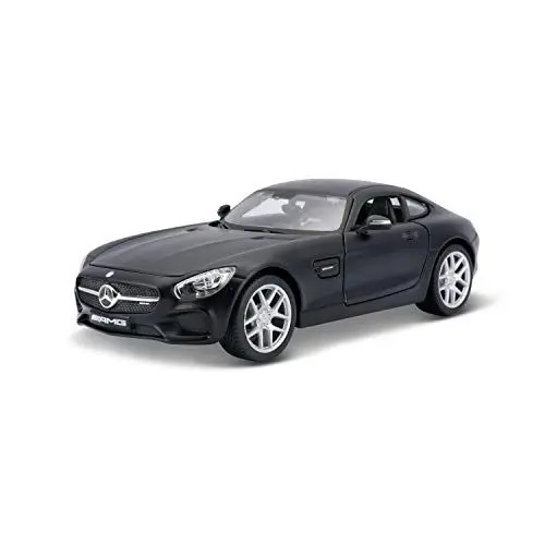 Produktbild: Maisto Mercedes AMG GT: Originalgetreues Modellauto mit Türen und Motorhaube zum Öffnen,Maßstab 1:24, Fertigmodell, 19 cm, schwarz (531134M)