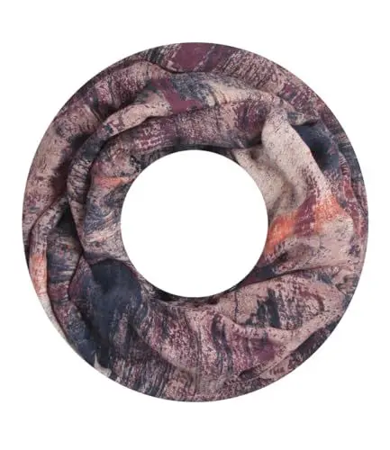 Produktbild: Majea Damen Loop Schal Schlauchschal Halstuch (880023) (rosa 25)