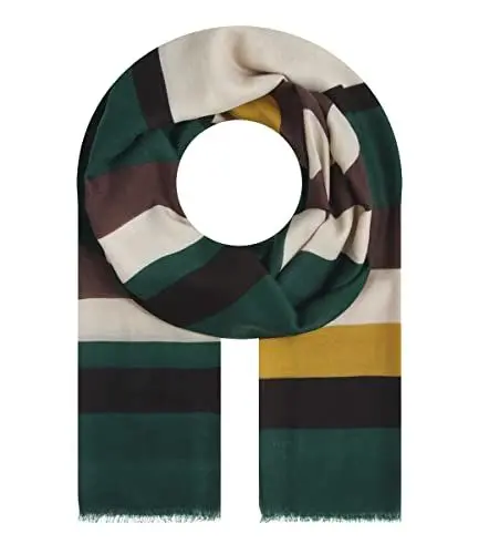 Produktbild: Majea Damen Halstuch Tuch Kopftuch Halstuch Schal Damen-Schal Tücher Damen Stola (grün 9), 180x90