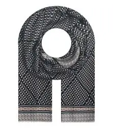 Produktbild: Majea Halstücher Damen Tuch Kopftuch Halstuch Schal Damen-Schal Tücher Damen Stola (880030) (schwarz 18)