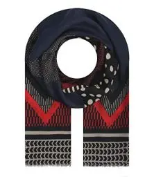 Produktbild: Majea Halstücher Damen Tuch Kopftuch Halstuch Schal Damen-Schal Tücher Damen Stola (880031) (rot 4)