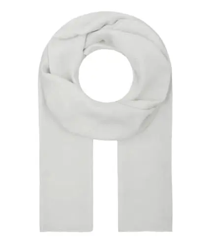 Produktbild: Majea Tuch Lima schmal geschnittenes Damen-Halstuch uni Schal einfarbig Sommerschal Sommer Halstuch (880010) (hellgrau), 180cm x 50cm