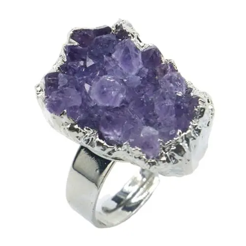 Produktbild: MAJORMENCH Irregulärer Finger Ring für Damen Dekorative Schmuckstück für Hand Einzigartiges Design Langlebig für Besondere Anlässe und
