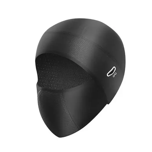Produktbild: MAKACTUA Wintermütze Gesichtsmaske Herren Damen, Fahrrad Mütze Winter Winddichte, Helm-Unterziehmütze für Mütze Fahrradhelm, Radmütze, Fahrrad Zubehör,Sportmütze
